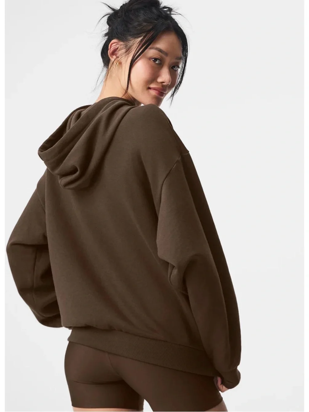 ALO Yoga Brown Alcolade hoodie